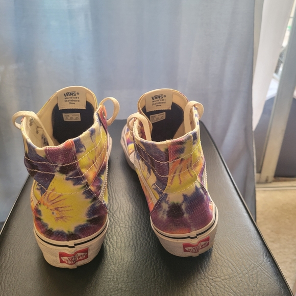 Tie dye Vans Hightops - Picture 4 of 7